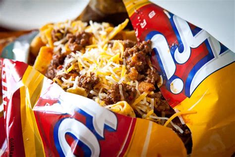 Frito Pie With 1 Hour Texas Chili Steamy Kitchen Recipes