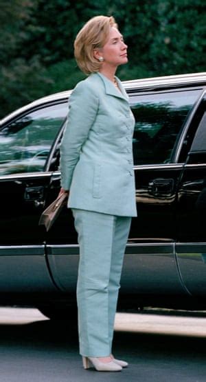 The Hillary Clinton Look Power Hair Pantsuits And Practicality