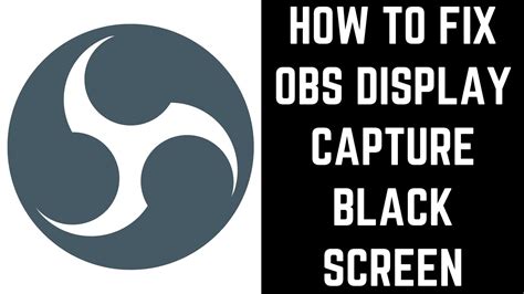 Install Obs Studio Correctly And Fix Black Screen After Install