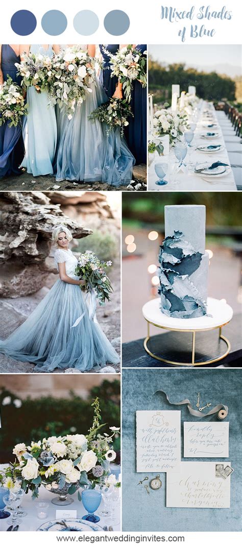 At something blue beach weddings we offer a variety of beach wedding packages that are affordable, yet elegant. 10 Prettiest Blue Wedding Color Combos for 2018 & 2019 ...