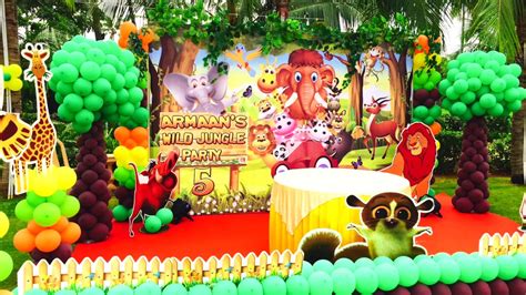 The party supplies hut has lots of party ideas with hundreds of free holiday printable games and free birthday party activities. Jungle madagascar Theme Birthday Party in Chennai by ...