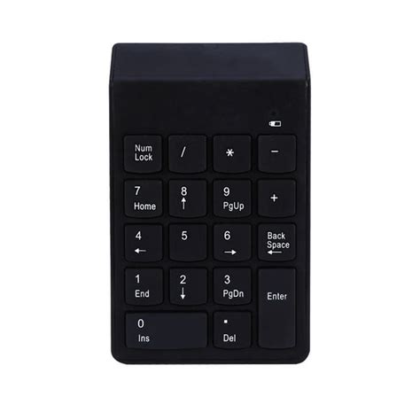 Tebru Bluetooth Keyboard Wireless Bluetooth Number Pad Numeric Keypad