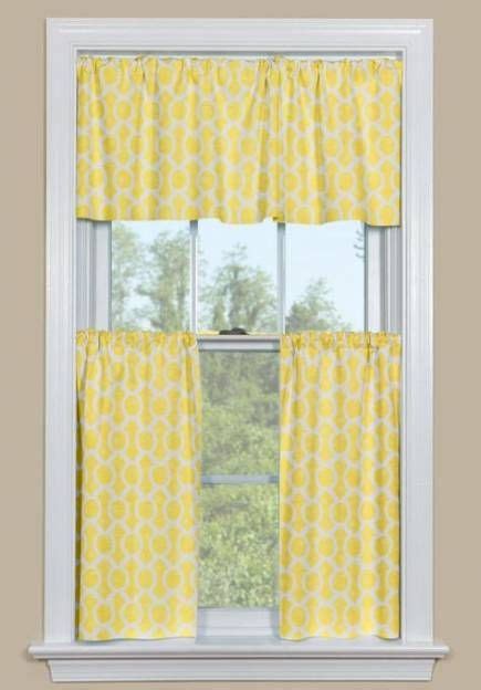 Farmhouse Kitchen Curtains Valances French Country 70 Ideas Kitchen Curtains Yellow Kitchen