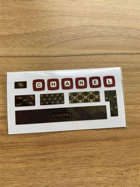 Chanel Keyboard Stickers Computers And Tech Parts And Accessories