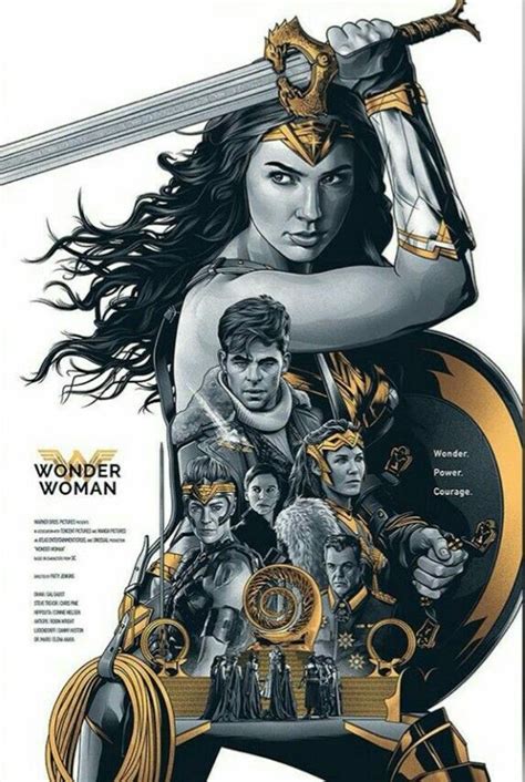 Wonder Woman Alternative Poster Wonder Woman Wonder Woman Art