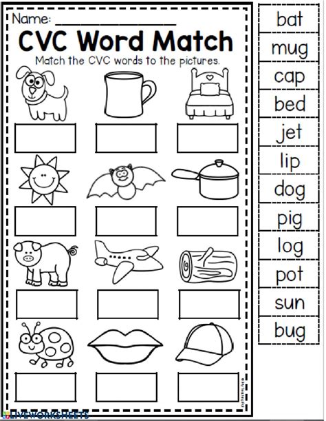 As an amazon associate i earn from qualifying hat would be a cvc word. CVC Words interactive worksheet