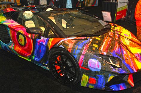 Cars Meet Art Turns Auto Show Into Stunning Art Gallery