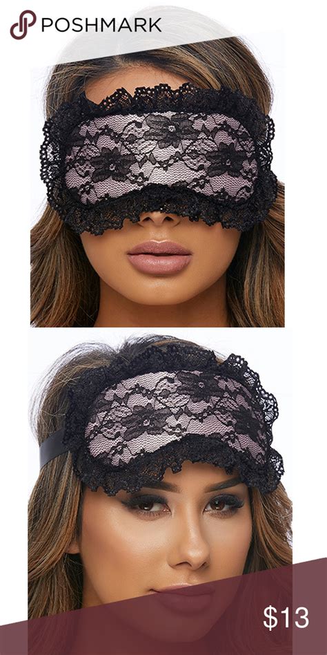 Satin And Lace Sleep Eye Mask Blindfold Padded Lace Blindfold Blindfold Lace