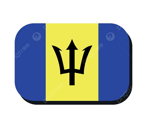 Barbados Bandera S Mbolo Bandera Banner Vector Png Dibujos S Mbolo