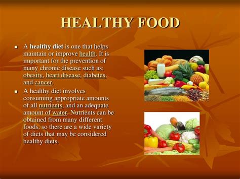 Ppt Healthy And Unhealthy Food Powerpoint Presentation Id6599226