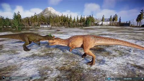 Jurassic World Evolution 2 Cryolophosaurus Sounds Youtube