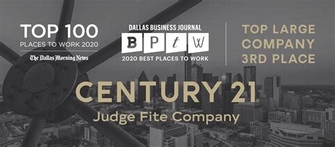 Century 21 Judge Fite Company Is No 3 Best Place To Work By Dallas