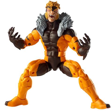 Marvel X Men Marvel Legends Apocalypse Series Sabretooth 6 Action