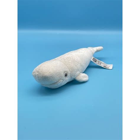 Bandai Disney Pixar Bailey Beluga Whale Finding Dory 8 White Stuffed