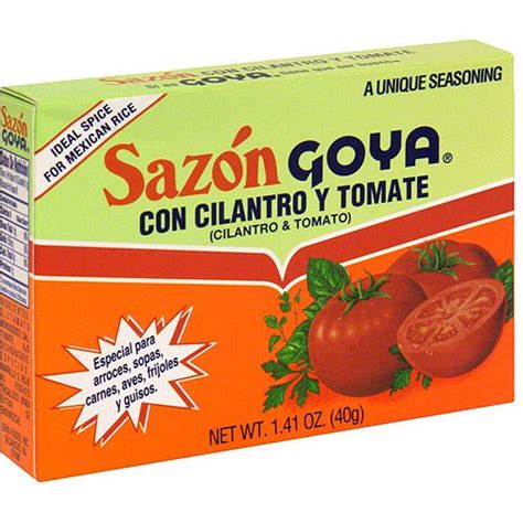 Goya Sazon Cilantro And Tomato Seasoning Reviews 2021