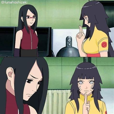 Boruto Himawari Uzumaki And Sarada Uchiha Naruto Shippuden Anime Naruto Sasuke Sakura Anime