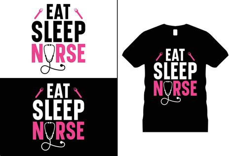 Nurse Tshirt Design Doctor Hospital Typography Nurse Lover Nurse Life Health 22055235