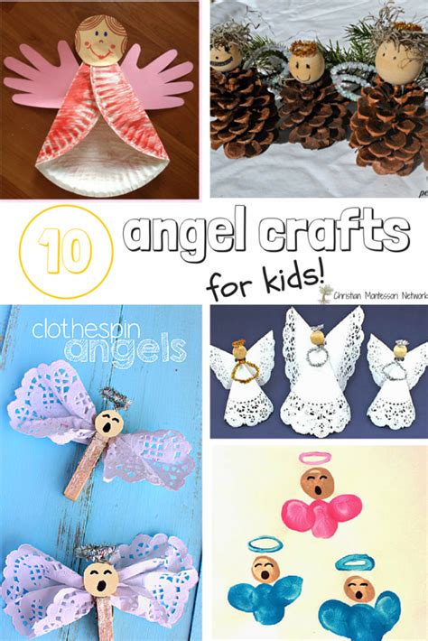 10 Angel Craft For Kids Bible School Craft Ideas