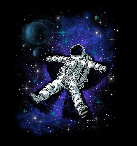 Astronauts Snow Angel Moon Man Fond Décran Espace