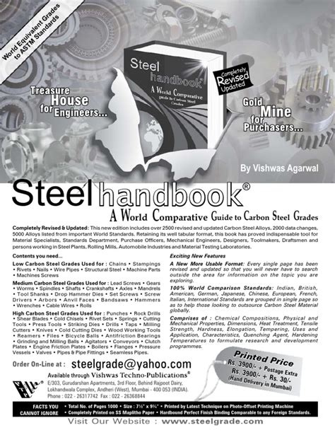 Steel Handbook Intro Structural Steel Strength Of Materials
