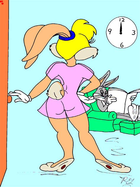 Lola Bunny Bugs Bunny Happy New Year By Guibor On Deviantart
