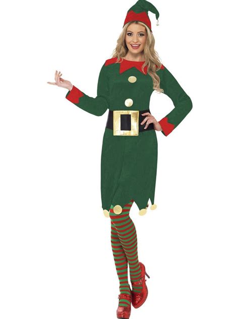 Christmas Elf Womens Costume Disguises Costumes Hire And Sales