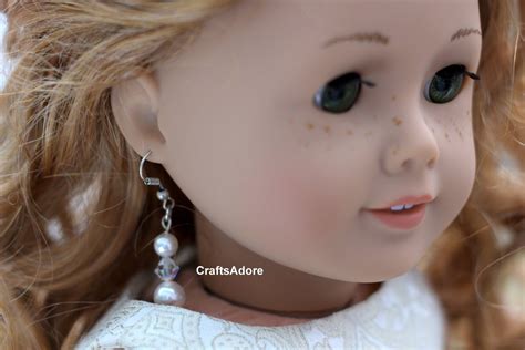 How To Pierce American Girl Dolls Ears To Wear Human Earrings Tutorial