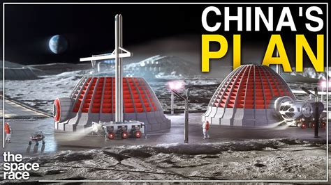 China Reveals Updated Plans For New Moon Base Youtube
