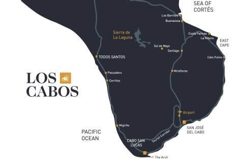 Los Cabos Map In World Map Travelsfinders Hot Sex Picture