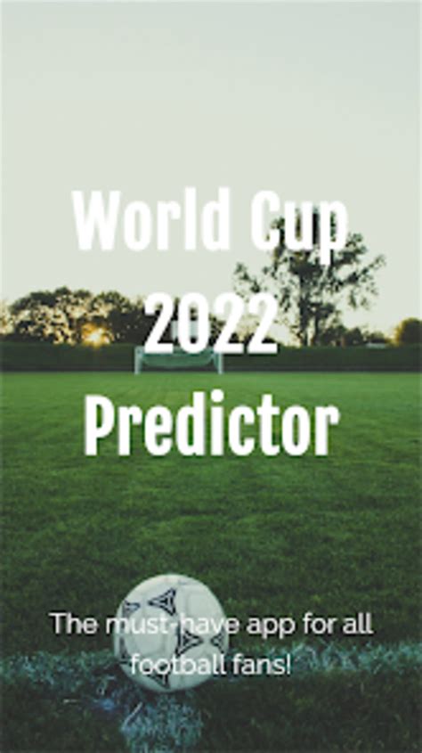 Football Wc 2022 Predictor For Android Download