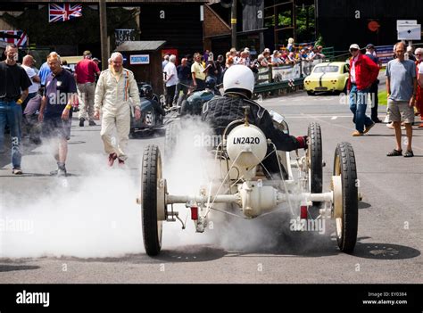 Whistling Billy Steam Car Driven By Robert Dyke In The Paddock At