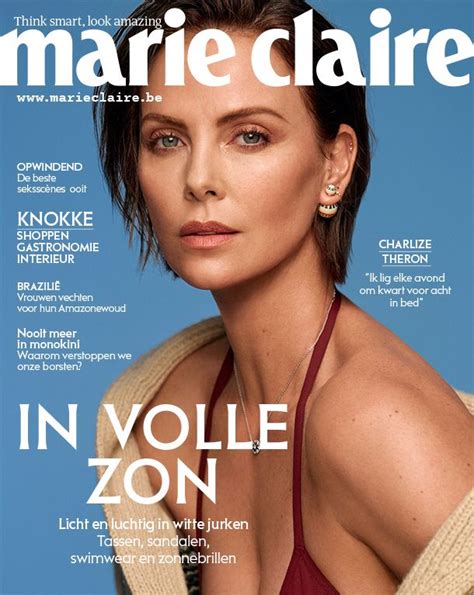 Marie Claire België Cover Augustus 2019 Marie Claire Lifestyle Mode