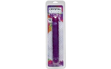 12 In Jr Double Dong Purple Adult Stuff Warehouse