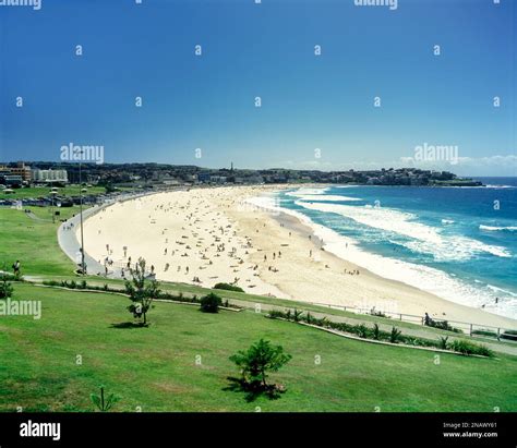 Bondi Beach Bondi Bay Sydney New South Wales Australia Stock Photo Alamy