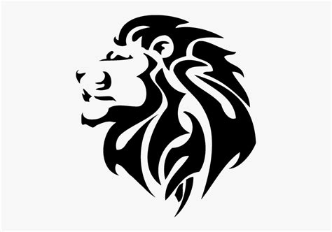 Tribal Lion Head Free Transparent Clipart Clipartkey