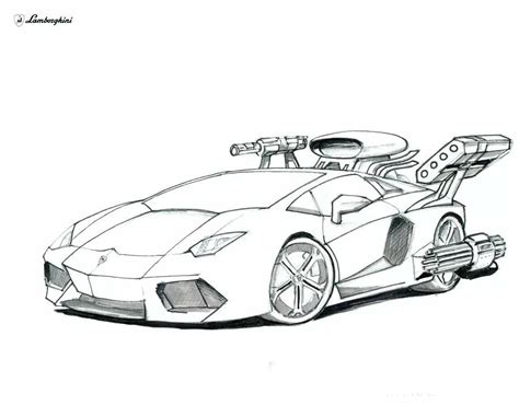 Lamborghini Coloring Pages To Download And Print For Free