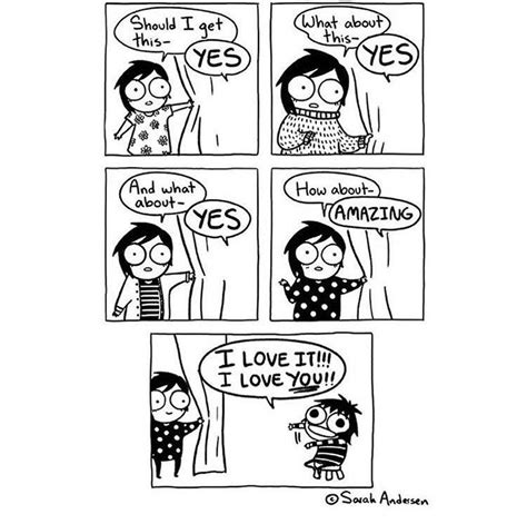 pin by little miss monster on comics sarah s scribbles sarah andersen my love