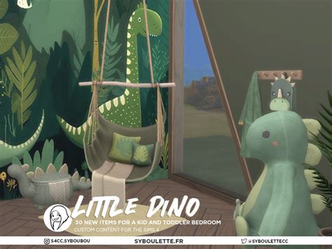 The Sims Resource Patreon Release Dino Kid Bedroom Part 1 Beds
