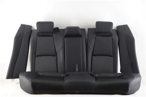 Tremendous rear legroom, but limited rear headroom. Honda Accord Sedan Sport 2018 Rear Seat Back Black Bottom ...