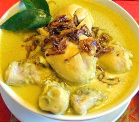Asam jawa 1/2 sendok teh. Opor Ayam - Makanan Indonesia