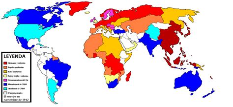 Mapa Mundi Segunda Guerra Mundial Sololearn