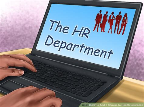 Either qualifying event might require documentation, such as your marriage certificate or a letter from your spouse's employer detailing the change in his or her health insurance coverage. 3 Ways to Add a Spouse to Health Insurance - wikiHow