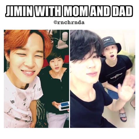 Except Jiminie Got Hot In Between Takes Like Really Hot Because Infront Of Mom You Gotta Act