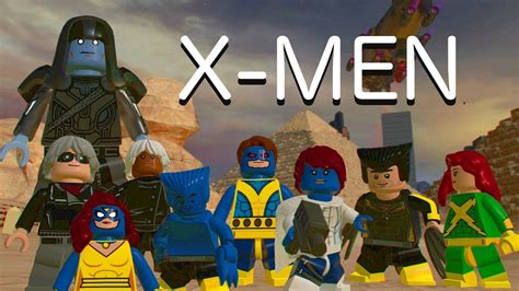 Lego Marvel Superheroes 2 X Men Custom Characters Youtube