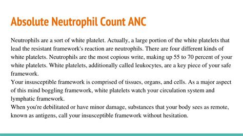 Ppt Hydroxyprogesterone And Absolute Neutrophil Count Anc Powerpoint