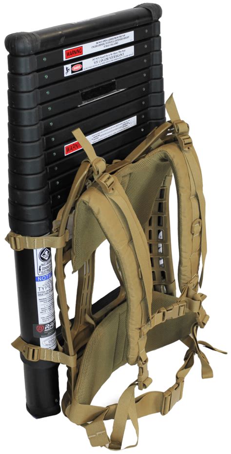 16 Tactical Telescoping Ladder With Ladder Pack Rapid Assault Tools