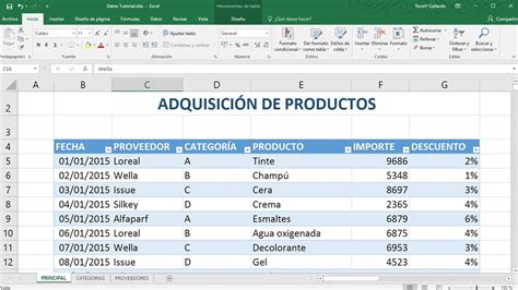 Tablas Dinámicas Microsoft Excel