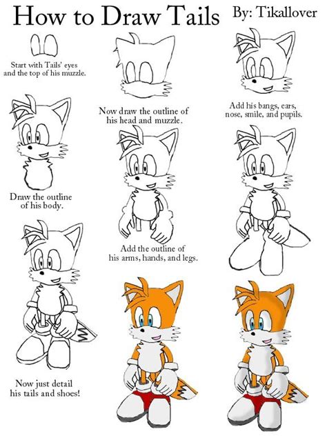How To Draw Tails Full Body By Tikallover On Deviantart How To Draw