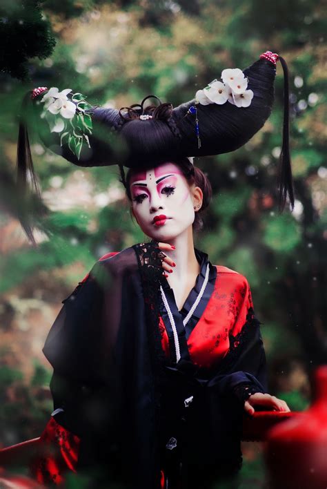 Geisha Themed Photoshoot The Beautiful Cloud