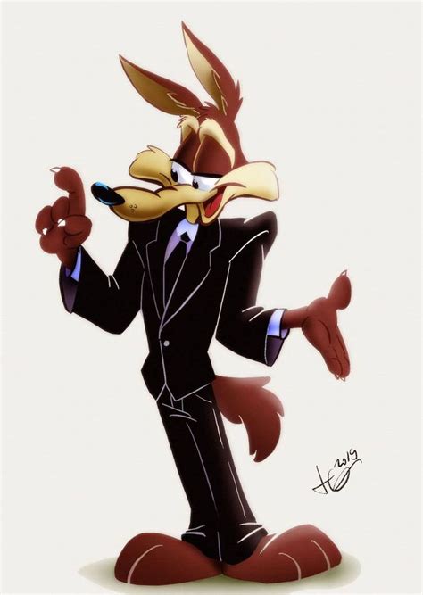 Wile E Coyote Genius By Juneduck21 Looney Tunes Cartoons Cartoon